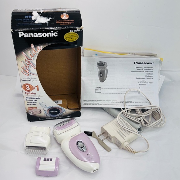 Panasonic ES-WD51-P Ladies Wet/Dry Epiglide Razor ~ Unused In Original Box - Picture 14 of 15